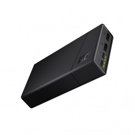 Powerbank GreenCell compatible PowerPlay20 2xUSB Ultra Charge USB-C Power Delivery 20000mAh 18W Black