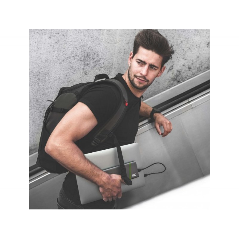 Powerbank GreenCell compatible PowerPlay Ultra 2xUSB 2xUSB-C Power Delivery 26800mAh 128W Black