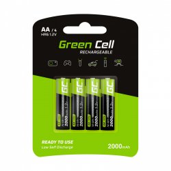Akku 4xAA HR6 2000mAh GreenCell compatible