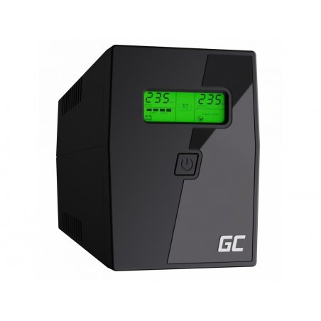 GreenCell compatible 800VA 480W Überspannungsschutz 230V Black