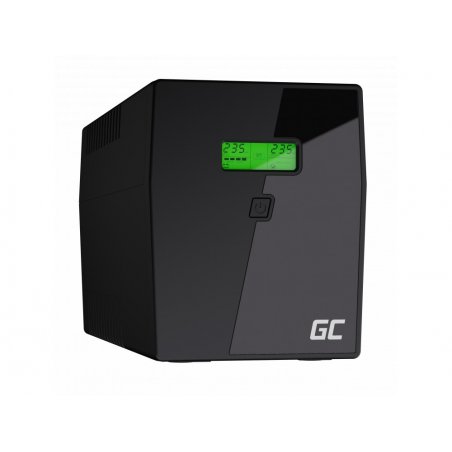 GreenCell compatible 2000VA 1200W Überspannungsschutz 230V Black