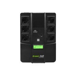 Green Cell UPS06 alimentation d'énergie non interruptible Interactivité de ligne 0,999 kVA 360 W 6 sortie(s) CA