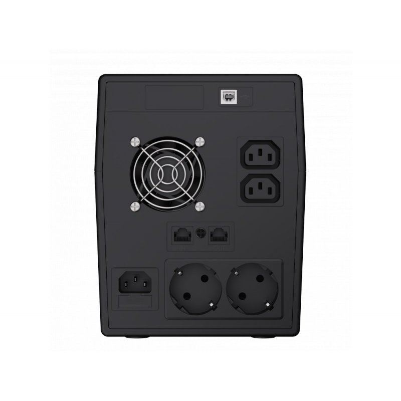 Green Cell UPS09 alimentation d'énergie non interruptible Interactivité de ligne 3 kVA 1400 W 5 sortie(s) CA