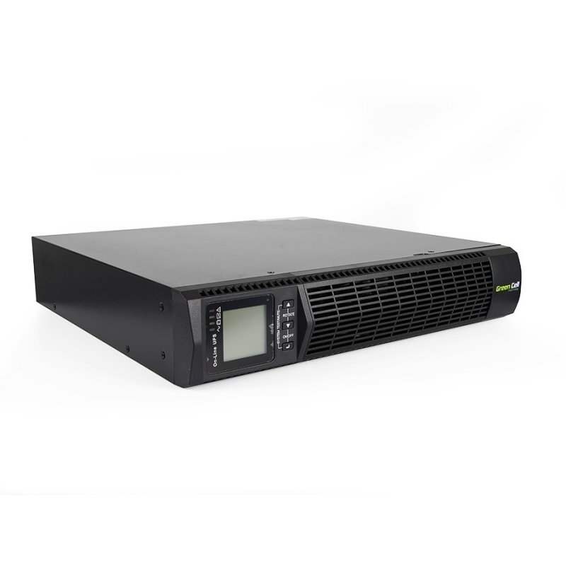 GreenCell compatible RTII 1000VA 900W für Serverschrank Black