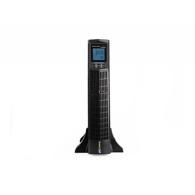 GreenCell compatible RTII-Rack 2000VA 1800W für Rack Black