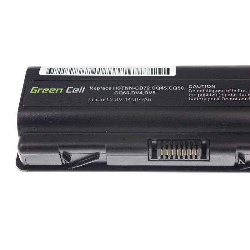 GreenCell compatible für HP DV4 DV5 DV6 CQ60 CQ70 G50 G70 / 11,1V 4400mAh