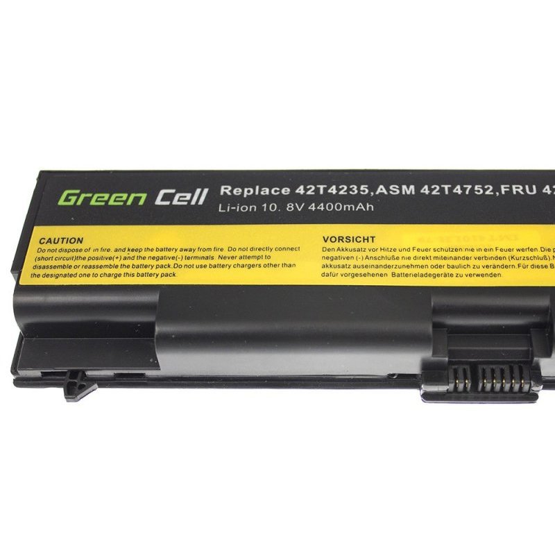 GreenCell compatible für Lenovo ThinkPad T410 T420 T510 T520 W510 / 11,1V 4400mAh