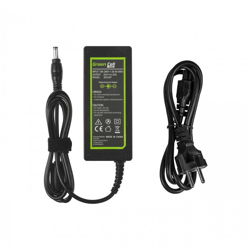 Green Cell AD33P adaptateur de puissance & onduleur Intérieure 65 W Noir