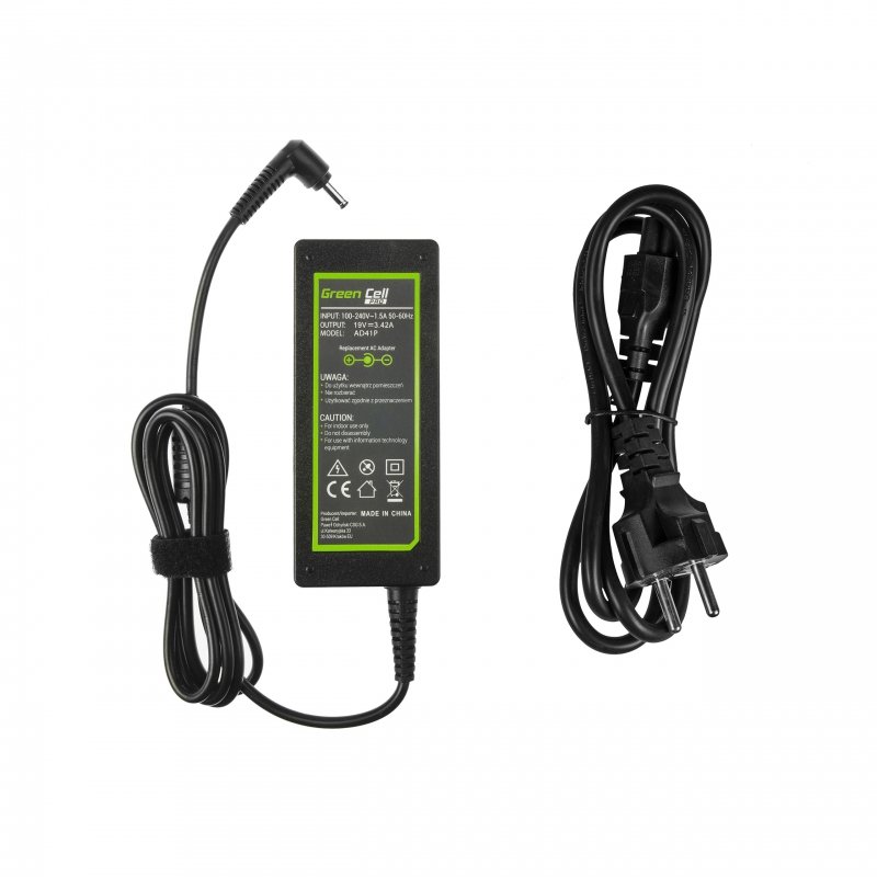 Green Cell AD41P adaptateur de puissance & onduleur Intérieure 65 W Noir