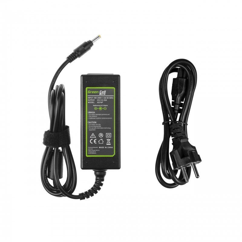 Green Cell AD76P adaptateur de puissance & onduleur Intérieure 45 W Noir