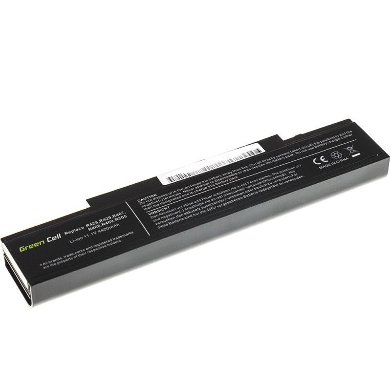 GreenCell compatible für Samsung R519 R522 R530 R540 R580 R620 R719 R780 (black) / 11,1V 4400mAh