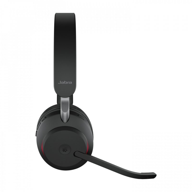 Jabra Evolve2 65, MS Stereo Casque Sans fil Arceau Bureau/Centre d'appels USB Type-A Bluetooth Noir