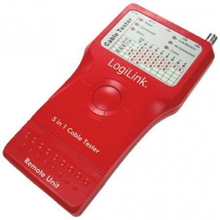 Werkz LogiLink compatible Kabeltester 5 in 1