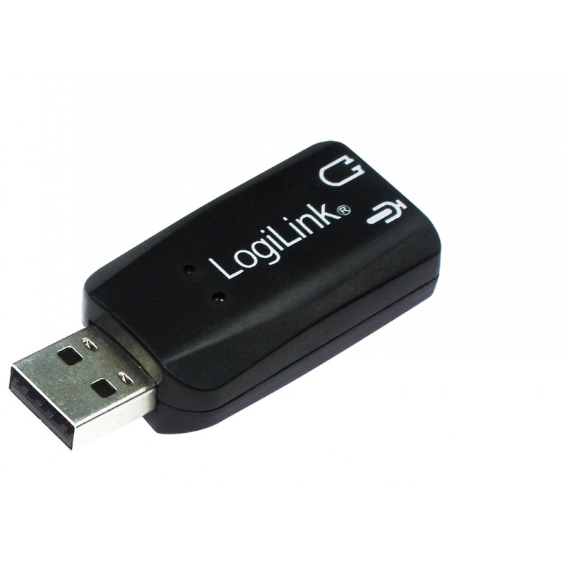 LogiLink compatible Audio Adapter mit Virtual 3D Soundeffekt