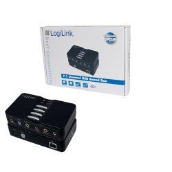 Carte son USB 7.1 LogiLink compatible Soundbox 7.1
