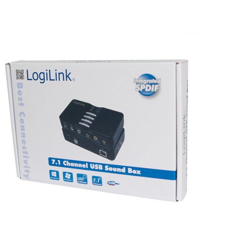 LogiLink USB Sound Box Dolby 7.1 8-Channel 7.1 canaux