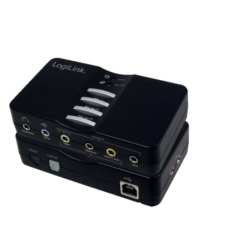 Carte son USB 7.1 LogiLink compatible Soundbox 7.1