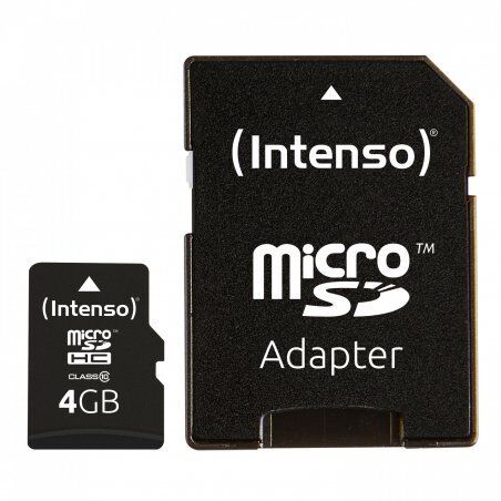 Intenso 4GB MicroSDHC 4 Go Classe 10