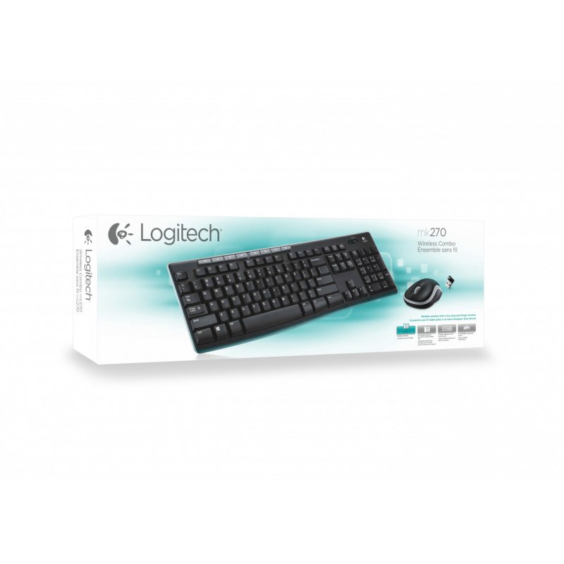 Logitech Tastatur und Maus MK270