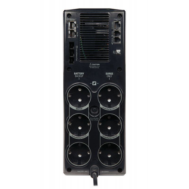 APC Back-UPS Pro alimentation d'énergie non interruptible Interactivité de ligne 1,5 kVA 865 W 6 sortie(s) CA