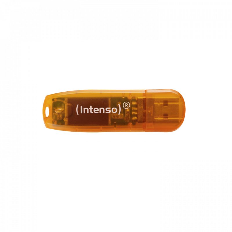Intenso Rainbow Line lecteur USB flash 64 Go USB Type-A 2.0 Orange