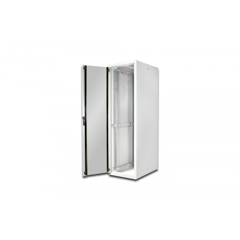 Netzwerkschrank 19" 42HE Digitus compatible 2010x600x800 mm, Farbe Grau RAL 7035, mit Glasfronttür