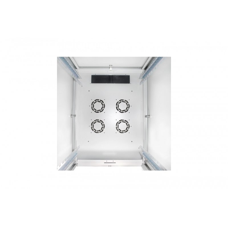 Netzwerkschrank 19" 42HE Digitus compatible 2010x600x800 mm, Farbe Grau RAL 7035, mit Glasfronttür