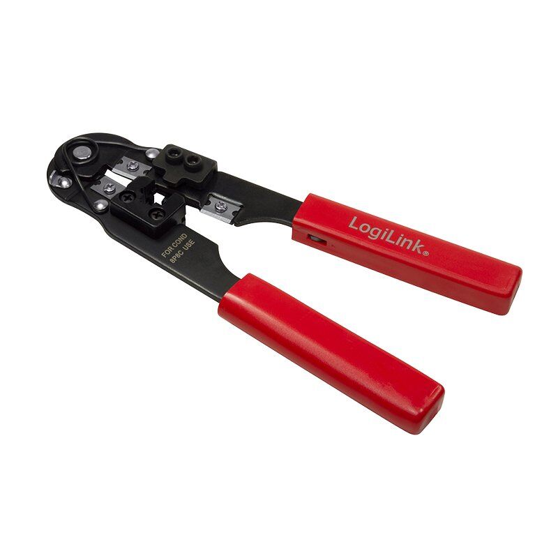 LogiLink WZ0004 Pince à sertir Noir, Rouge