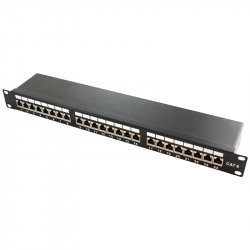NWSZ Patchpanel 19" 24P CAT6A LogiLink compatible b