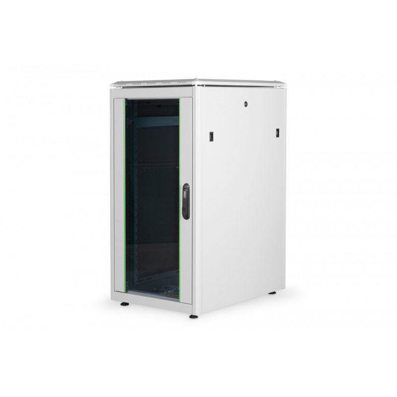 Netzwerkschrank 19" 22HE Digitus compatible 1164x600x800 mm, Farbe Grau (RAL 7035)