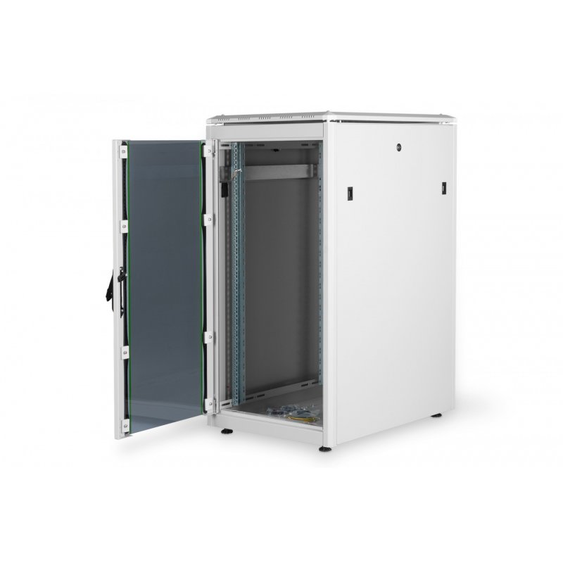 Netzwerkschrank 19" 22HE Digitus compatible 1164x600x800 mm, Farbe Grau (RAL 7035)