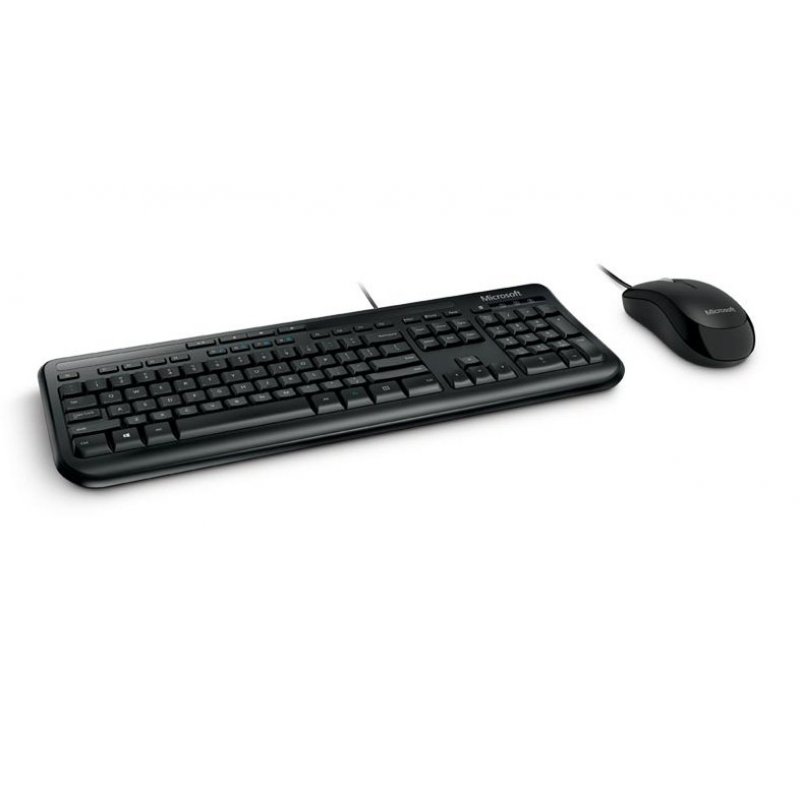Microsoft compatible Wired Desktop 600 - Tastatur-und-Maus-Set - Deutsch