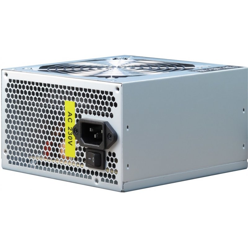 Inter-Tech SL-500 Plus unité d'alimentation d'énergie 500 W 20+4 pin ATX ATX Argent
