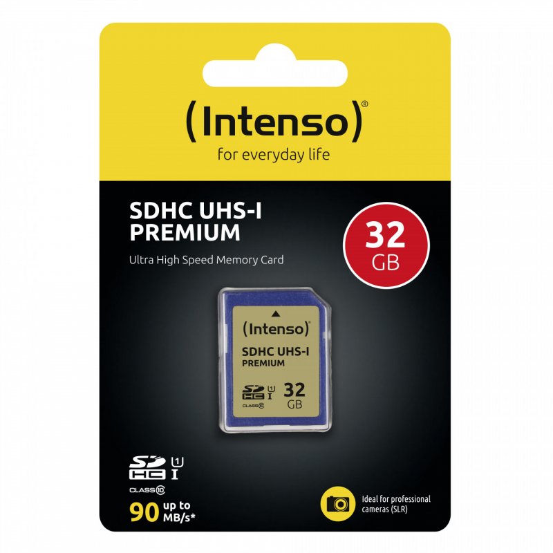 Intenso 32GB SDHC UHS-I Class 10