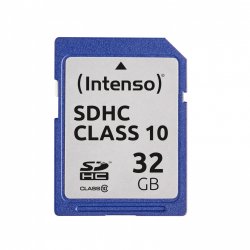 32GB Intenso compatible SDHC 20MB/s