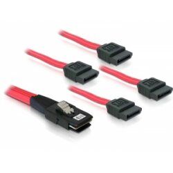 SAS SFF-8087  4x SATA 1,0m Delock compatible
