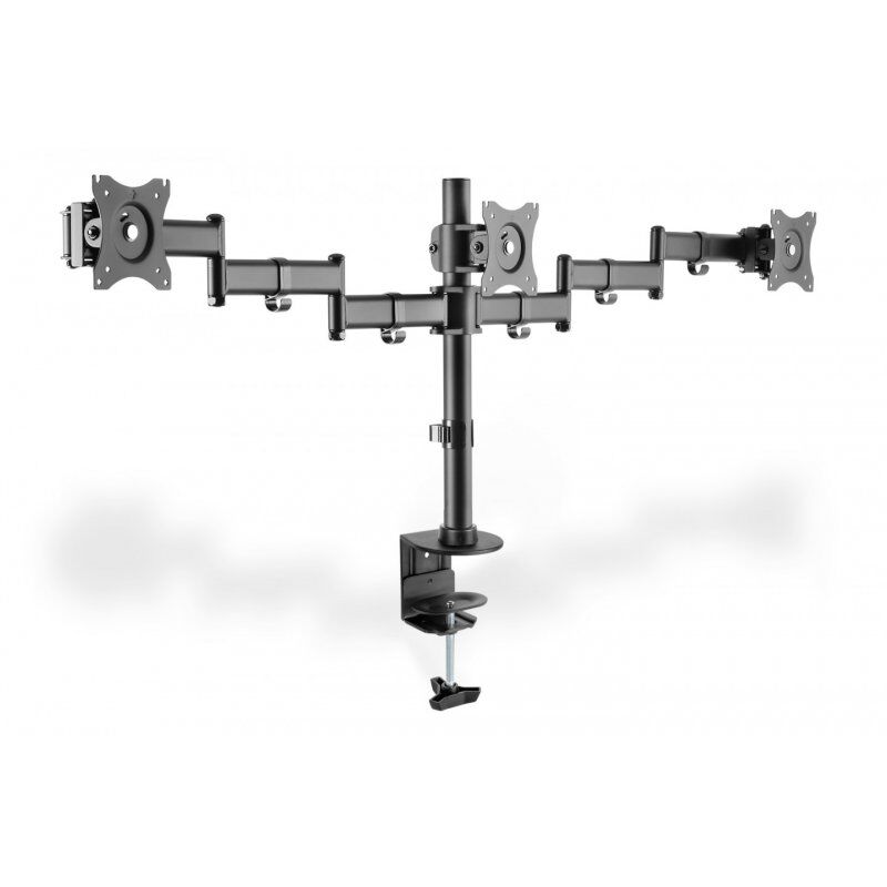 DIGITUS Triplemonitor Tisch-Klemmhalterung