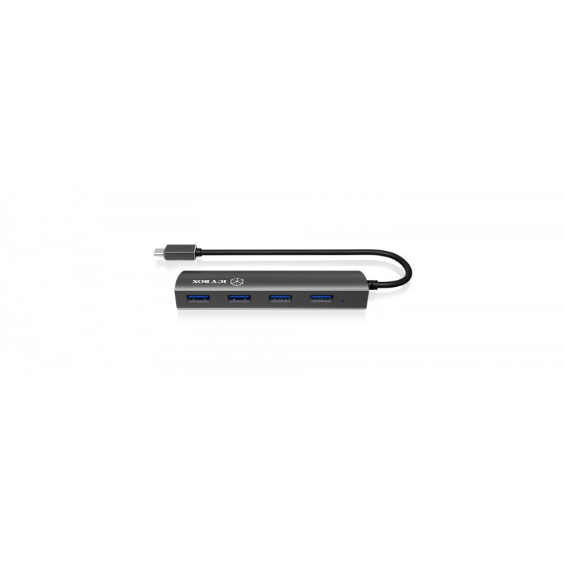 ICY BOX IB-AC6405-C USB 3.2 Gen 1 (3.1 Gen 1) Type-C 5000 Mbit/s Anthracite