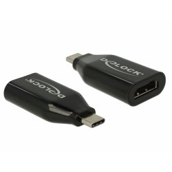 KAB USB C  Adapter HDMI Buchse (4K 60Hz) schwarz Delock compatible
