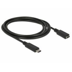 DeLOCK 85534 USB cable 1.5 m USB 3.2 Gen 1 (3.1 Gen 1) USB C Black