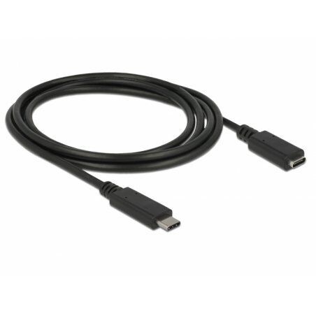DeLOCK 85534 câble USB 1,5 m USB 3.2 Gen 1 (3.1 Gen 1) USB C Noir