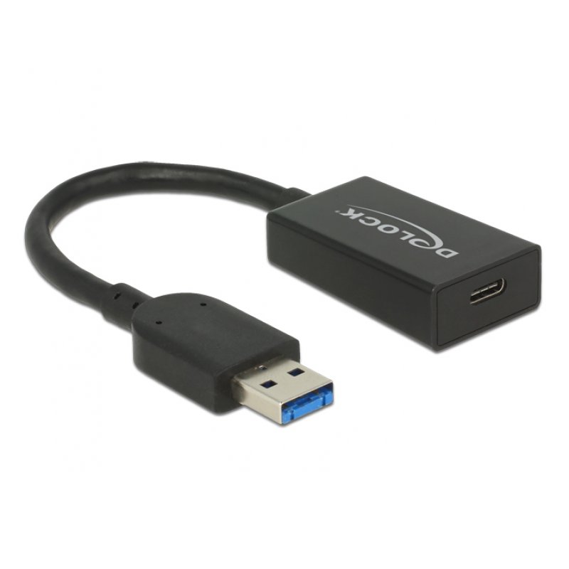 DeLOCK 65698 câble USB 0,15 m USB 3.2 Gen 2 (3.1 Gen 2) USB A USB C Noir