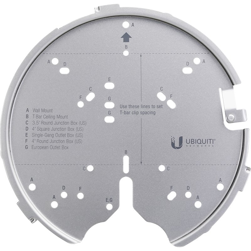 Z Ubiquiti compatible Versatile mounting system for UAP-AC-PRO/HD/SHD and above