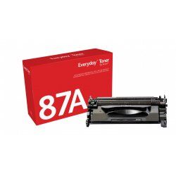 Everyday Black Toner compatible with HP CF287A/ CRG-041/ CRG-121