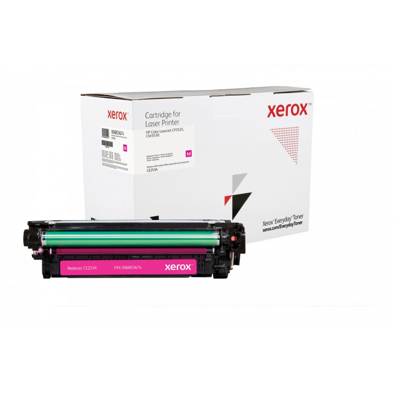 MAGENTA TONER CARTRIDGE LIKE HP 504A FOR COLOR LASERJET CP3525
