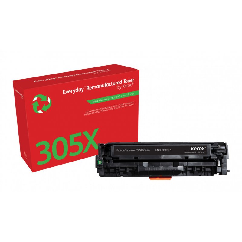 Everyday Black Toner compatible with HP CE410X