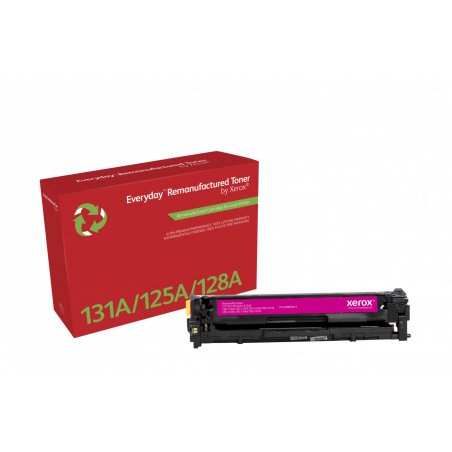 Everyday Remanufactured Magenta Toner by Xerox replaces HP 131A (CF213A), Standard Capacity