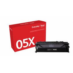 HIGH YIELD BLACK TONER CARTRIDGE LIKE HP 05X FOR
