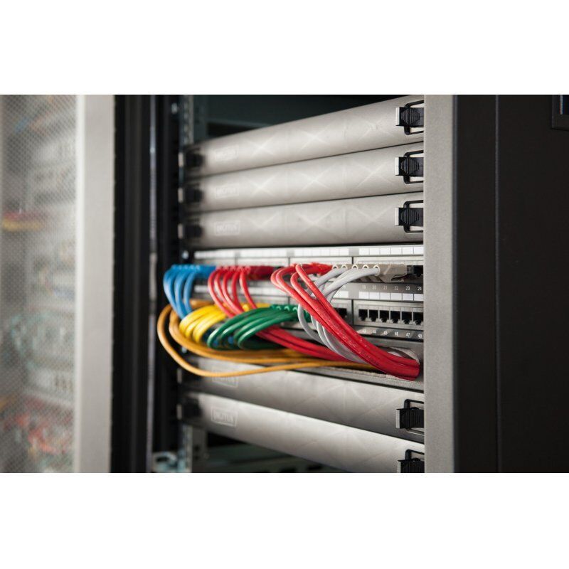 Digitus 1U Blank Panel, snap-in, for network- and server cabinets