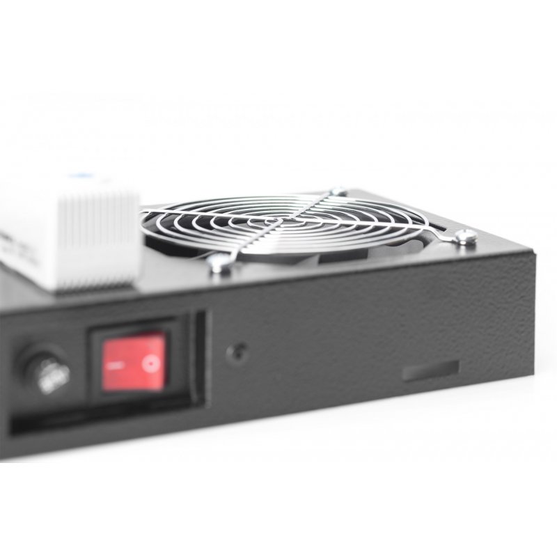 NWSZ Dachlüftereinheit Digitus compatible für Wandgehäuse, SOHO Wandgeh. und unmontierte Schränke, Thermostat, Farbe